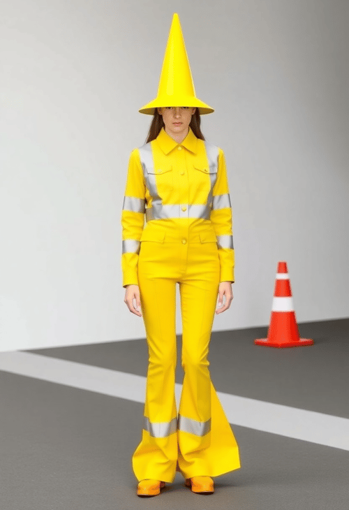 The Walking Yellow Cone
