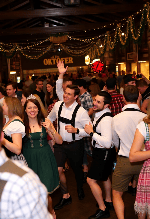 Lively Oktoberfest Dance Celebration
