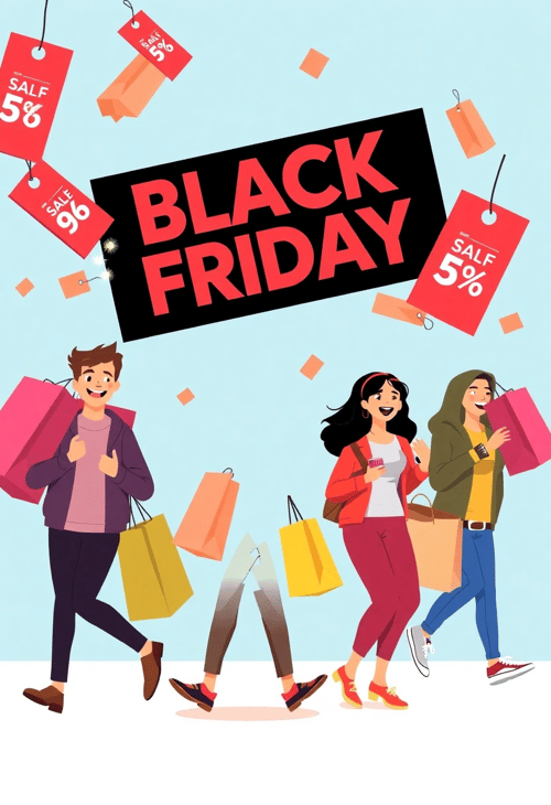 Black Friday Vector Illustration