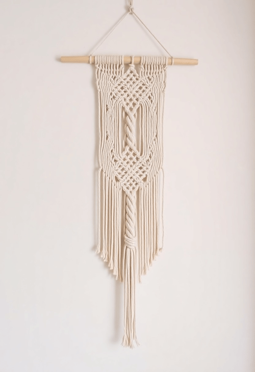 Minimalistic Macramé Wall Hanging