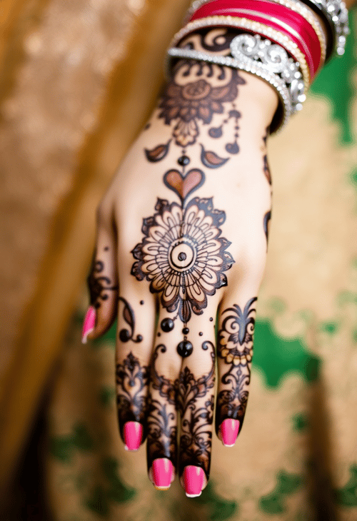 The Charm of Mehendi: A Celebration of Patterns