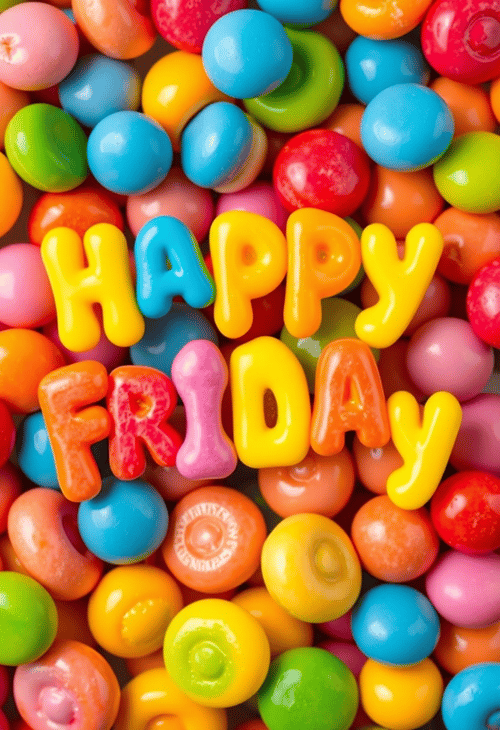 Candy Coated Friday Bliss