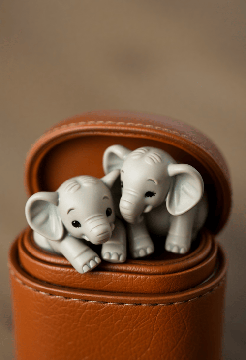 Elephant Elegance Earbuds