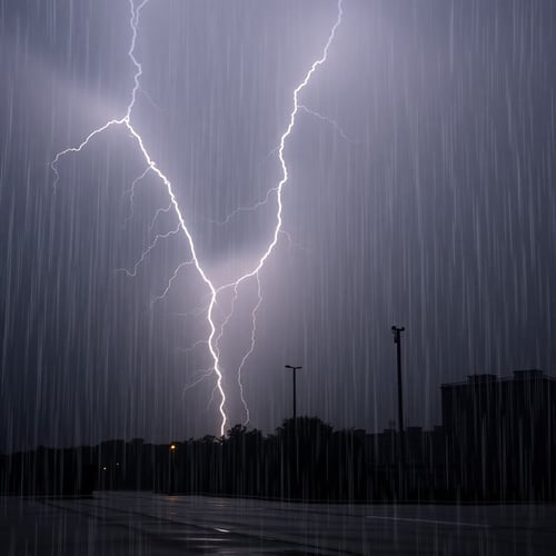 Thunder and Rain Sound Effect Loop