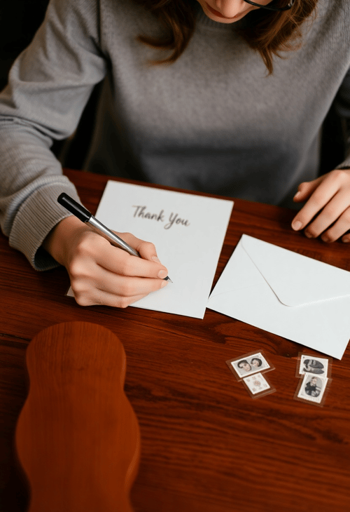 Writing a Thank You Note