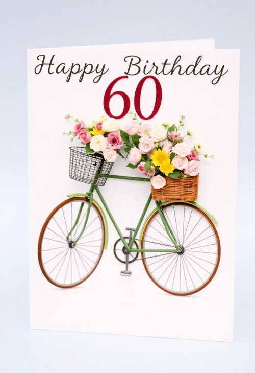 Vintage Bicycle Birthday Journey