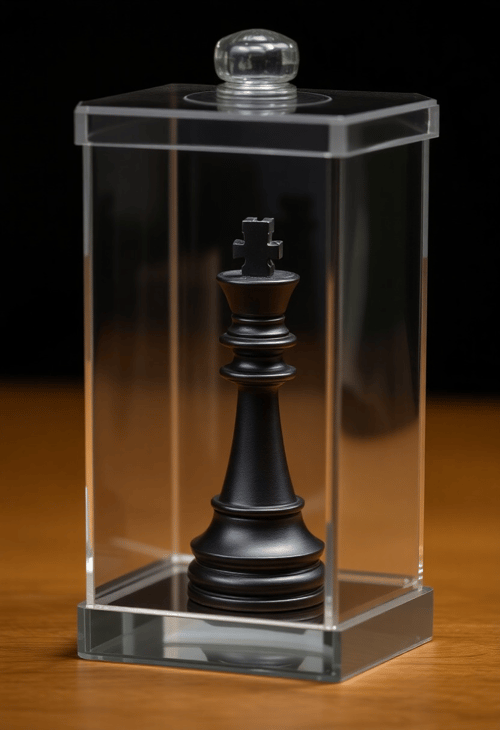 Regal Chess King Display