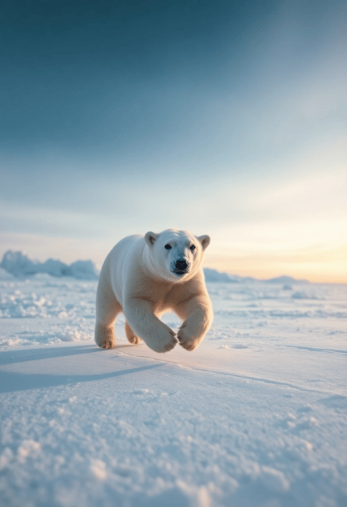 Arctic Majesty: The Polar Bear's Icy Domain