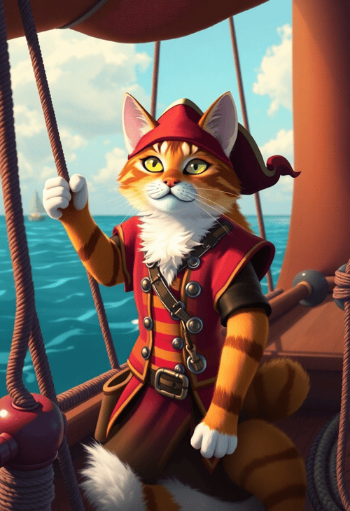 Captain Calico and the Treasure Map