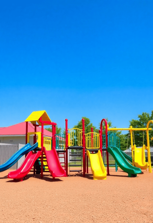 Playground Paradise: An Outdoor School Adventure