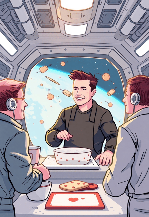 Elon Musk's Interstellar Bake-off
