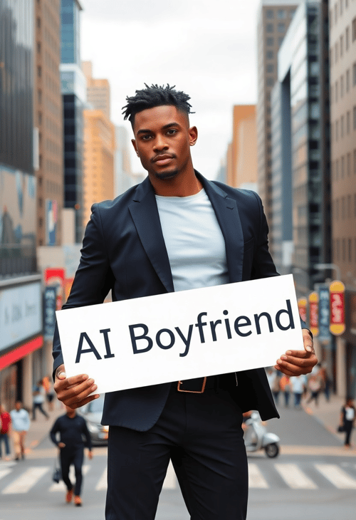 Urban AI Boyfriend in the City