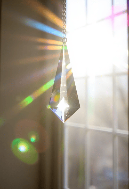 Refraction Magic: Crystal Rainbow Decor
