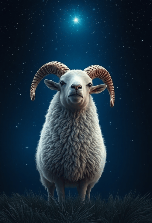 Starlit Aries Ram