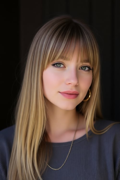 Try Bangs Hairstyle on Photo