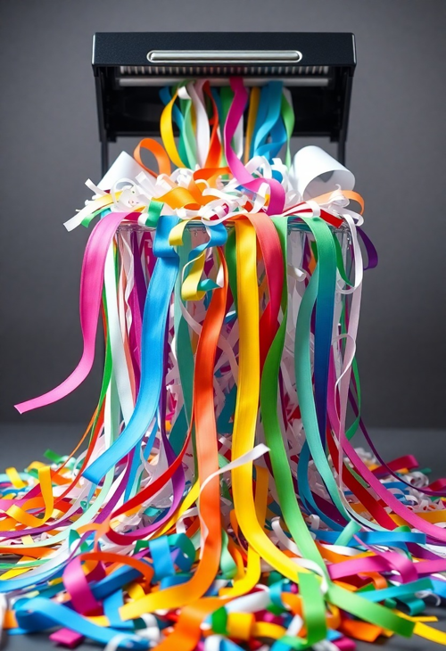 Shred Your Worries: The Paper Shredder Symphony