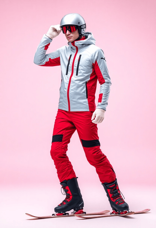 Radiant Racer: The Future of Skiing Attire