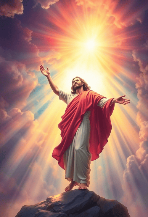 The Ascension: Jesus Transcending Earthly Bounds