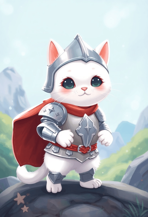 Knightly Cat: Armor of Purity