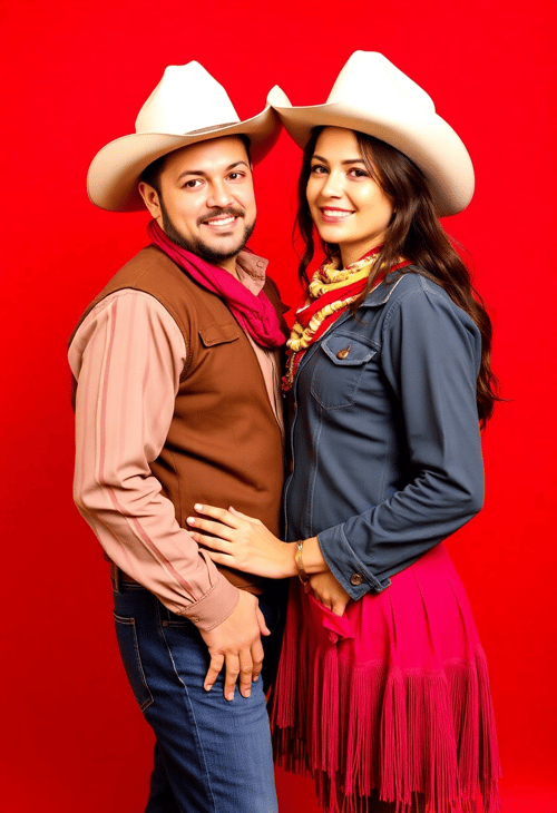 Vibrant Wild West Affection