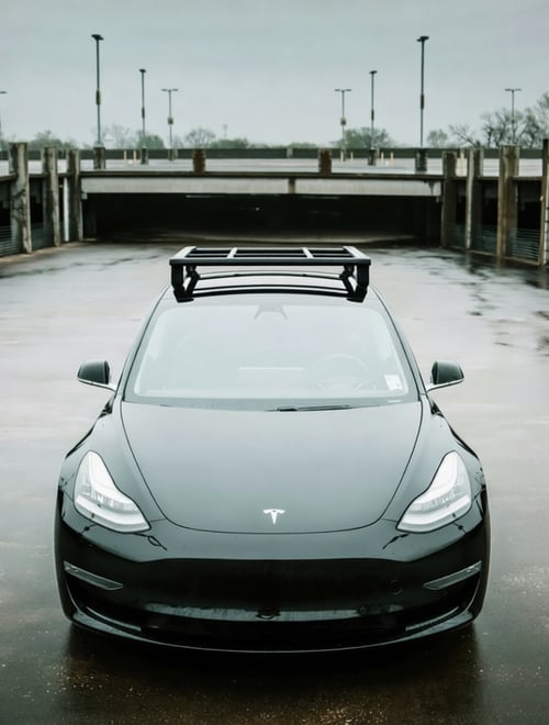 Add a Roof Rack to a Car Photo