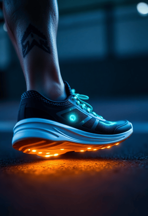 High-Tech Motion-Tracking Running Shoes