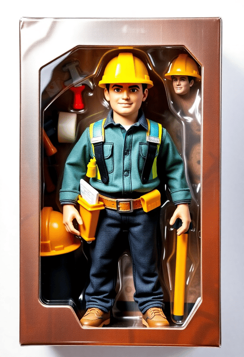 Construction King: The Builder's Action Figure
