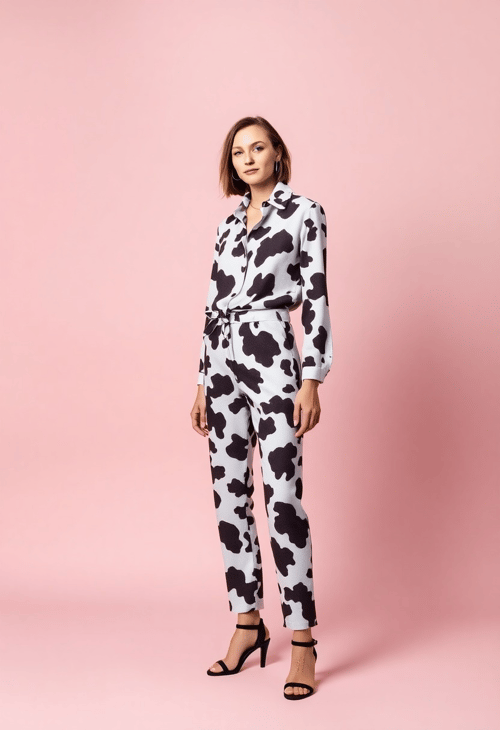 Pastel Fields and Cow Prints