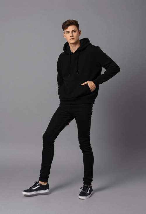 Casual Chic in Solid Black