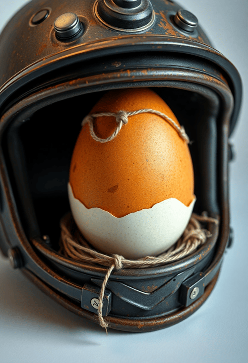 Egg-cellent Protection: Helmet of Life
