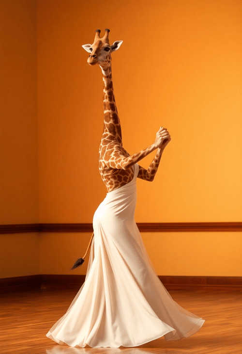 Ballroom Dancing with the Graceful Giraffe