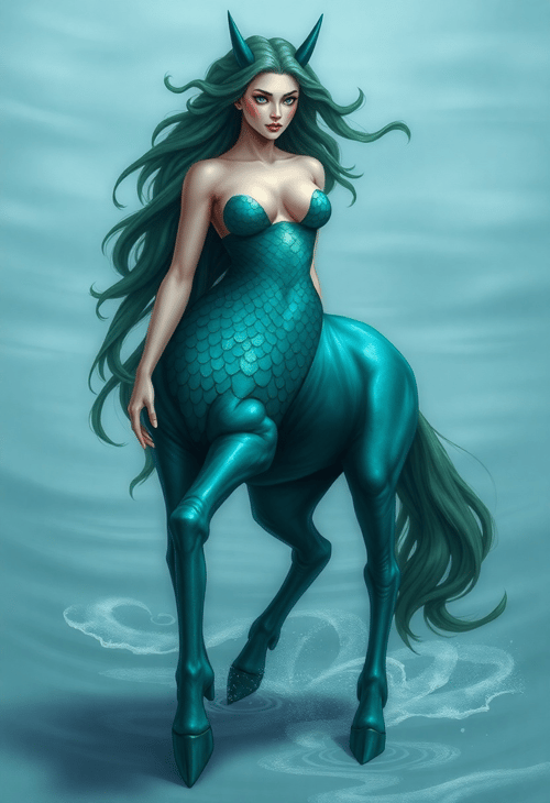Mystical Siren of the Sea