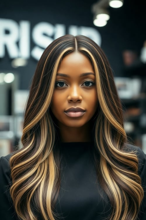 Add White Highlights to Hair