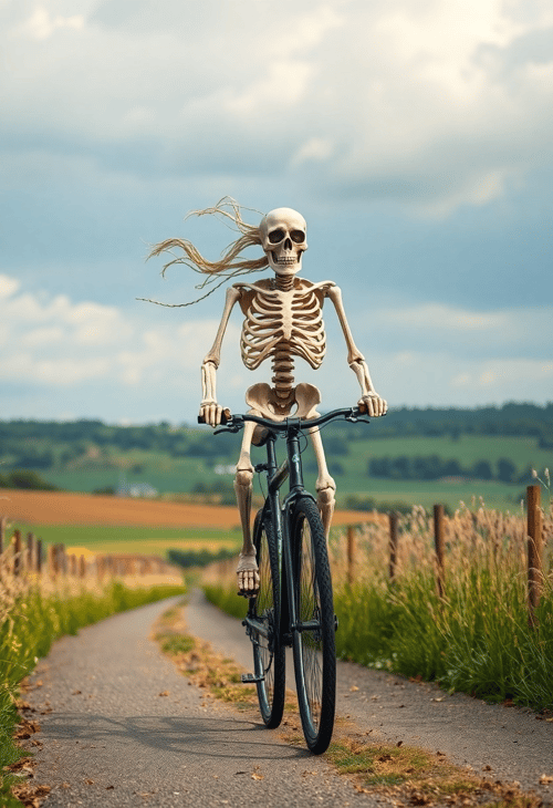 Cycling Adventures with Bone Man