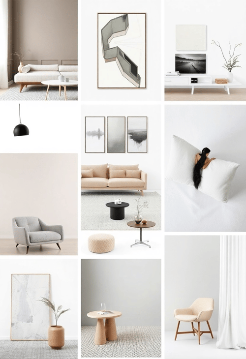 Modern Minimalism: A Moodboard of Simplicity and Elegance