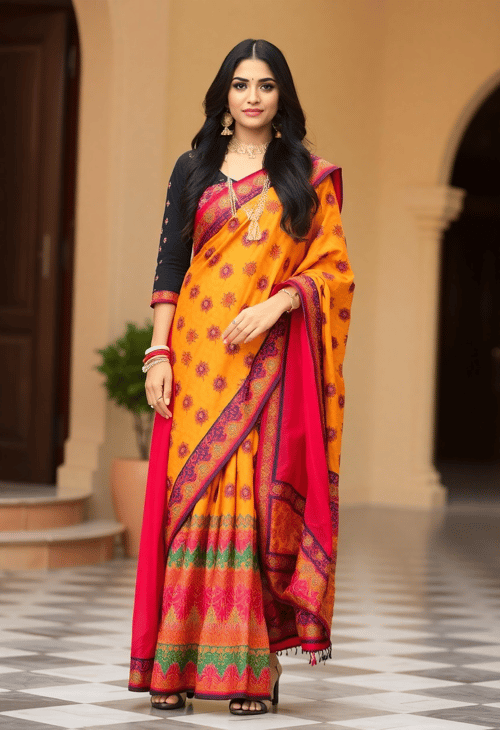 Sophisticated Indo-Western Fusion