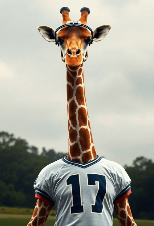 Giraffe, the Towering Defender