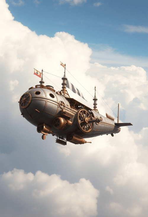 Steampunk Airship