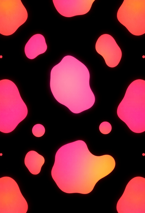 Neon-Inspired Cow Print for a Modern Twist