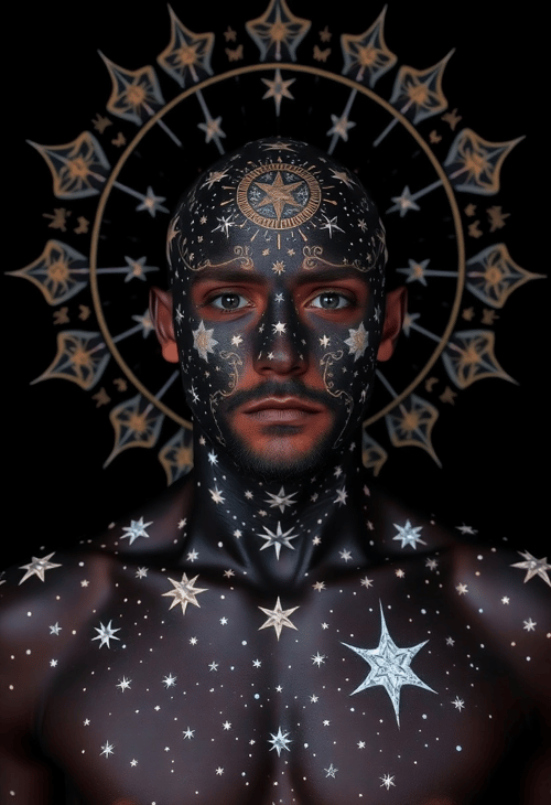 Celestial Guardian: Starlit Protector