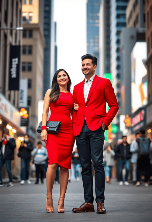 City Chic: Coordinated Urban Style