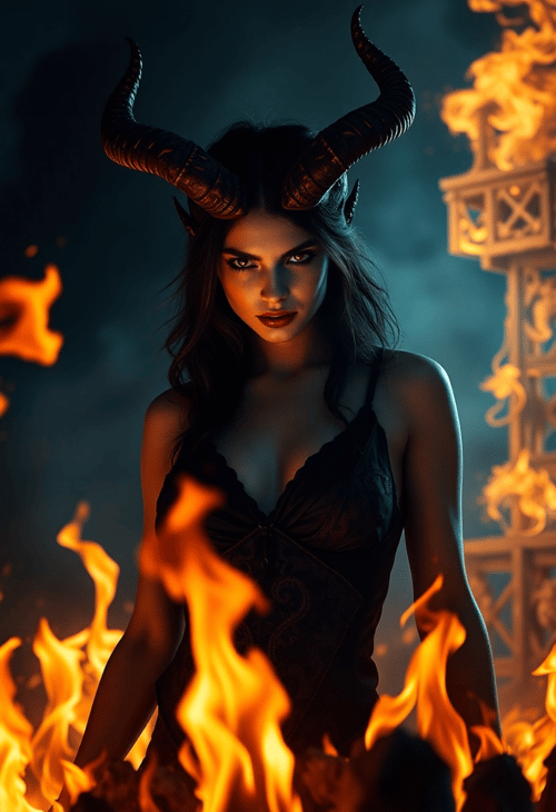 Mistress of the Midnight Flames