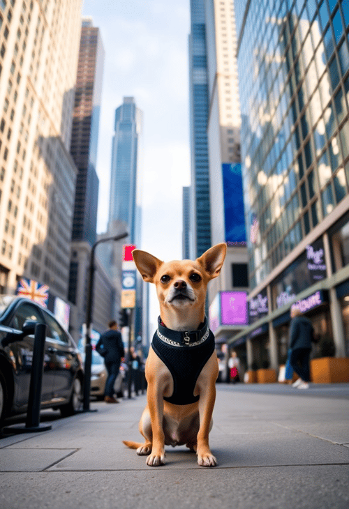 Chihuahua in the City
