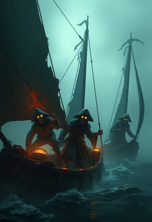 Zombie Pirates and the Cursed Seas