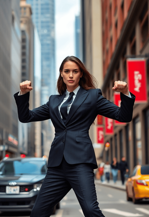 Power Pose in a Modern Metropolis