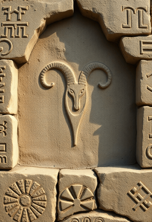 Aries in Ancient Scripts