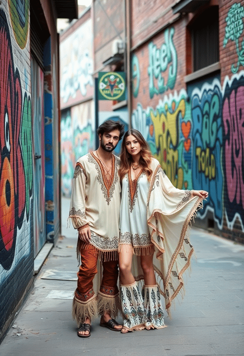 Artistic Avenue: Unified Boho Aesthetics