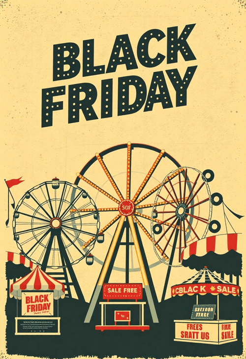 Vintage Black Friday Carnival