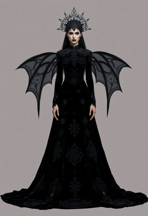 Celestial Dream in Black Velvet