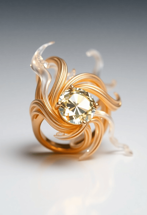 Solstice Brilliance: The Zephyr Ring